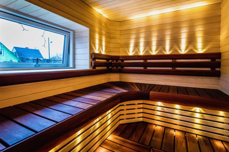 Sauna sisustus